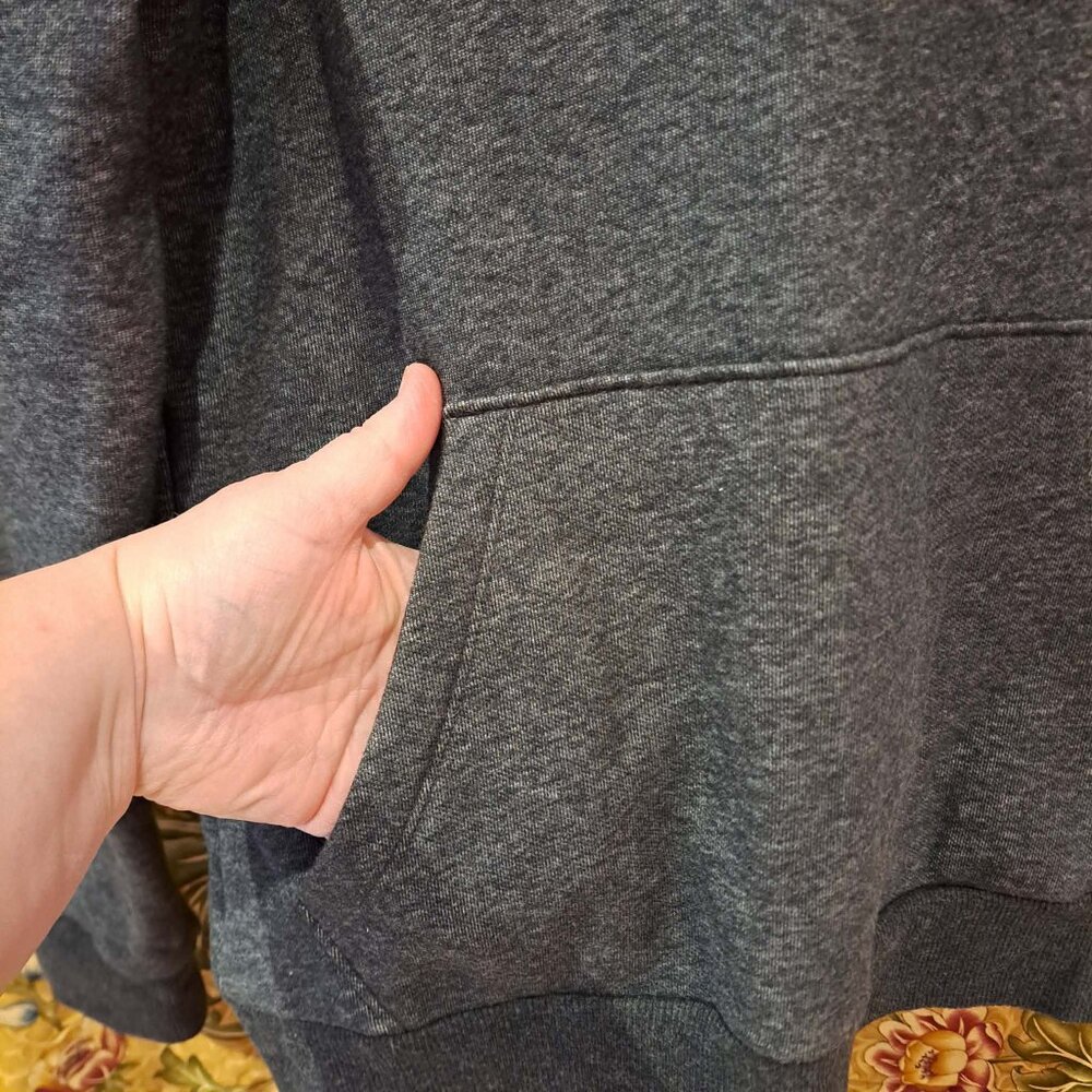 Puma grey hooded kangaroo pocket sweater - Picture 10 of 10